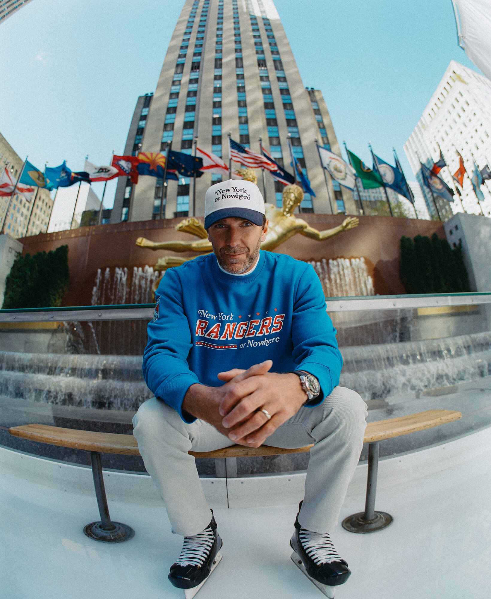 Gang Skate T-shirt  Blue